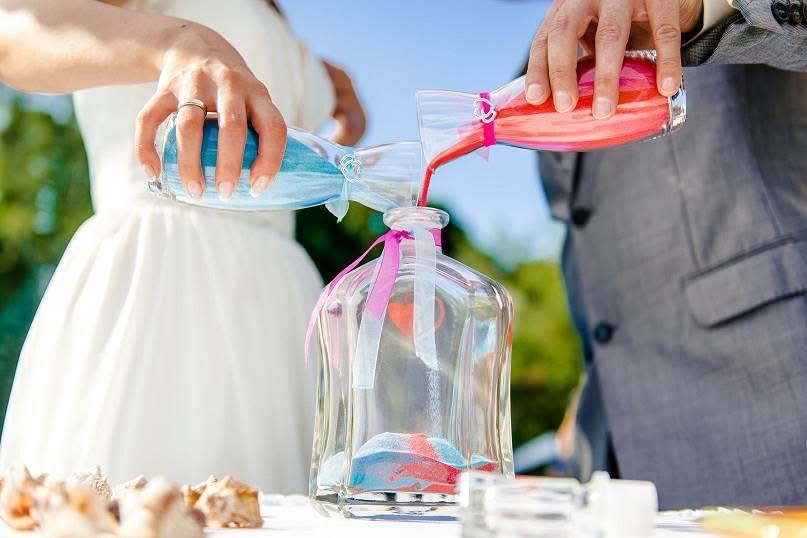 Wedding sand ceremony
